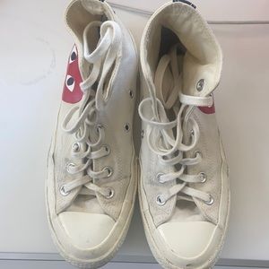 Comme des garçons x converse PLAY sneakers